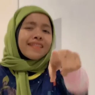 🍒 emoji Fatimah Halilintar @stikerrpiunflit Telegram sticker 5 of 25