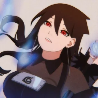 Sticker from 𖥻 kiyomi uchiha - @tikelcity