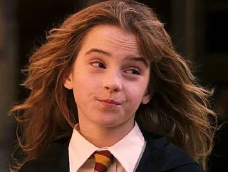 😳 emoji hermione Telegram sticker 12 of 28
