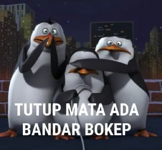 😧 emoji Pasukan Pinguin Rio @n8gil Telegram sticker 6 of 42