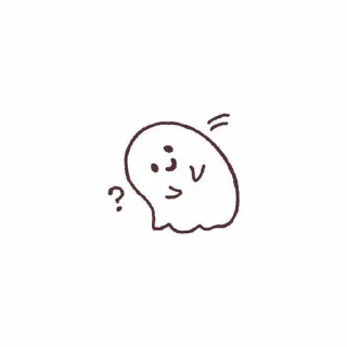 Sticker from 、cute ghost ! @JENNIEUKKIM