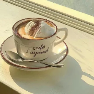 ☕️ emoji Coffee @stiker_makanan Telegram sticker 19 of 40