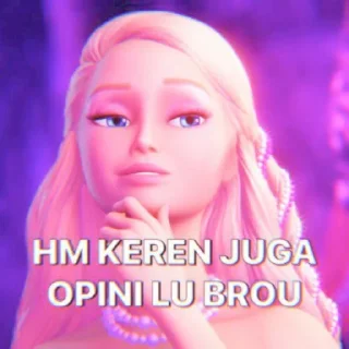 🤯 emoji ʚ ✧⁺. barbie salah gaul 🤩┆@JAYSIEO Telegram sticker 1 of 32
