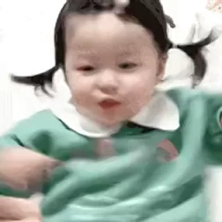 👧 emoji 江九岁的小童真 Telegram sticker 20 of 47
