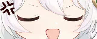 Sticker from 纳西妲表情包 (@YaePub)