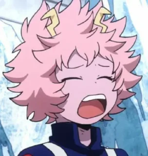 🍥 emoji Mina Ashido [@InariChuu] Telegram sticker 14 of 15