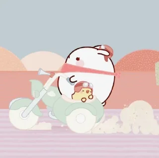 Sticker from molang ⋆ @galerina