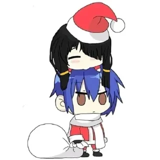 ♨️ emoji Kurumi tokisaki chibi × @voidstickers Telegram sticker 13 of 22