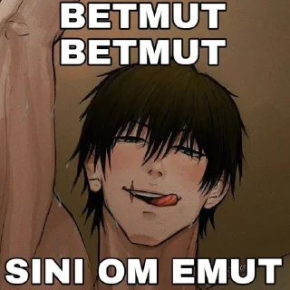 😅 emoji yu mek mi strong Telegram sticker 7 of 50
