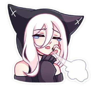 👄 emoji Kawaii @stikerhubanimes @sacredsoulx17 Telegram sticker 14 of 39