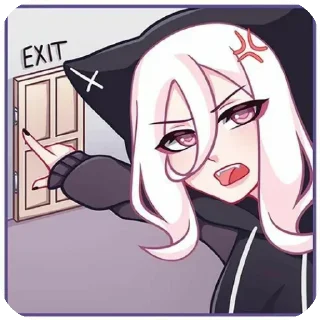 🖼 emoji Kawaii @stikerhubanimes @sacredsoulx17 Telegram sticker 17 of 39