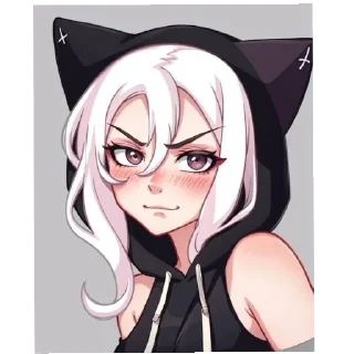 👄 emoji Kawaii @stikerhubanimes @sacredsoulx17 Telegram sticker 23 of 39