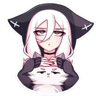 👄 emoji Kawaii @stikerhubanimes @sacredsoulx17 Telegram sticker 6 of 39