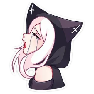 👂 emoji Kawaii @stikerhubanimes @sacredsoulx17 Telegram sticker 12 of 39