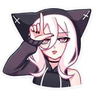 👄 emoji Kawaii @stikerhubanimes @sacredsoulx17 Telegram sticker 3 of 39