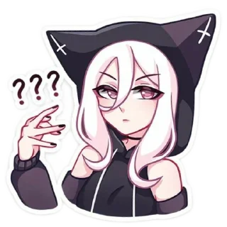👄 emoji Kawaii @stikerhubanimes @sacredsoulx17 Telegram sticker 4 of 39