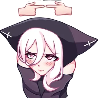 👄 emoji Kawaii @stikerhubanimes @sacredsoulx17 Telegram sticker 19 of 39