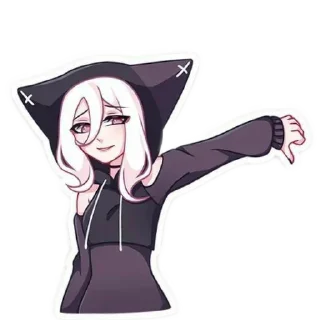 👄 emoji Kawaii @stikerhubanimes @sacredsoulx17 Telegram sticker 7 of 39