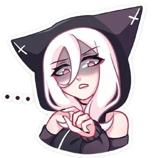 👄 emoji Kawaii @stikerhubanimes @sacredsoulx17 Telegram sticker 5 of 39