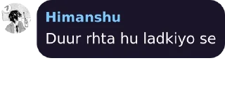 Sticker from Himanshu's sticker kang pack