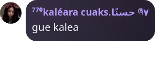 Sticker from ketikan kale