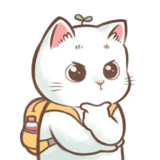 Sticker from miaww kale
