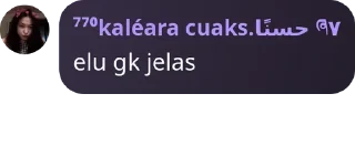 Sticker from ketikan kale