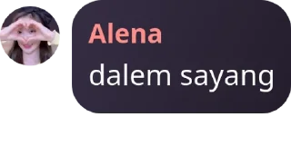 🟦 emoji Alena stiker @QuotLyBot Telegram sticker 9 of 14
