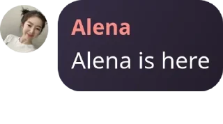 🖍️ emoji Alena stiker @QuotLyBot Telegram sticker 1 of 14