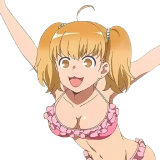 🤩 emoji Ijiranaide, Nagatoro-san ➜ @animee_stickers Telegram sticker 16 of 40
