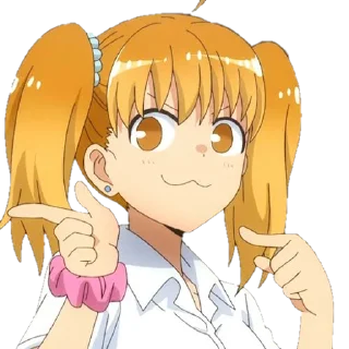 👈 emoji Ijiranaide, Nagatoro-san ➜ @animee_stickers Telegram sticker 17 of 40