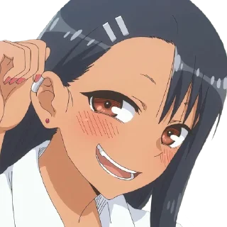 Sticker from Ijiranaide, Nagatoro-san ➜ @animee_stickers