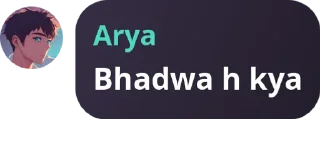 Sticker from Arya