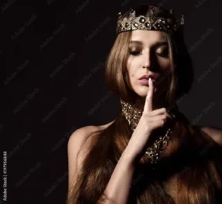 🤫 emoji 👑 + Queen Telegram sticker 10 of 57