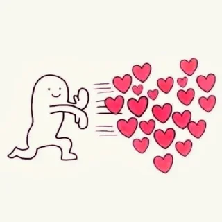 💗 emoji — , ` 💗 rᥲᥒd᥆꧑ ꧑ᥱ꧑ᥱ • @aewiinter • Telegram sticker 10 of 37