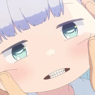 😬 emoji Aharen-san  @just_click_here_once Telegram sticker 22 of 29