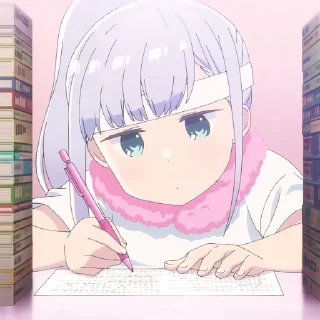Sticker from Aharen-san  @just_click_here_once