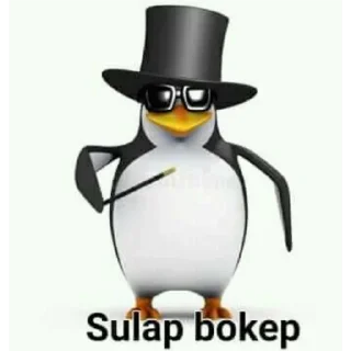 Sticker from pinguin bokep