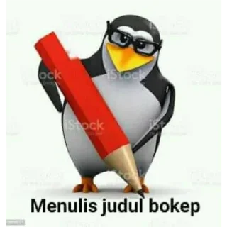 Sticker from pinguin bokep