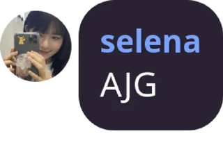 Sticker from selena @iverappers