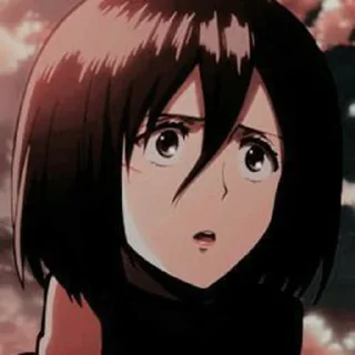Sticker from mikasa