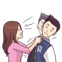 Sticker from You and I