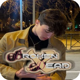 Sticker from 𝐁𝐑𝐎𝐊𝐄𝐍 @ALONE_DPZ_EDITZ @ALONEBOYSL