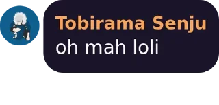 💜 emoji tobirama's stic-pack (@yumekojabami_robot) Telegram sticker 19 of 91