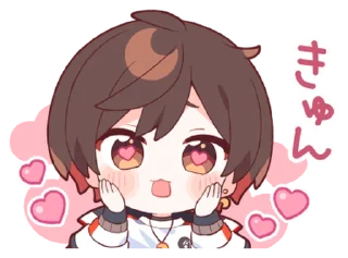 😍 emoji Amatsuki @deazzle Telegram sticker 23 of 40