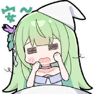 Sticker from 防风草 @zhaxia_cn
