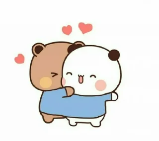 Sticker from couple