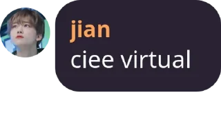 Sticker from jian