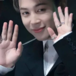 👋 emoji Jimin jimin Telegram sticker 11 of 25