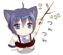 🙄 emoji Boy of a Black Cat @tikelku Telegram sticker 7 of 41